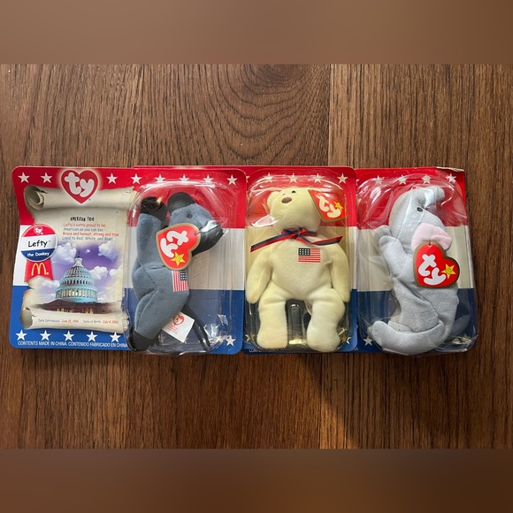 McDonalds American Trio beanie babies - Picture 9 of 10